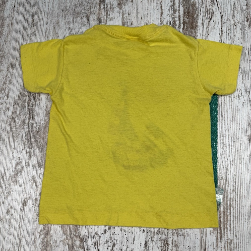Vintage 1970s Walt Disney Productions Mickey Mouse AOP Kids Tee Shirt Lot Sz 6-8 - Picture 12 of 16